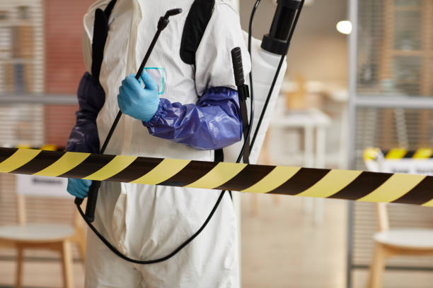 Professional Blood Cleanup technician working in Siloam Springs, AR